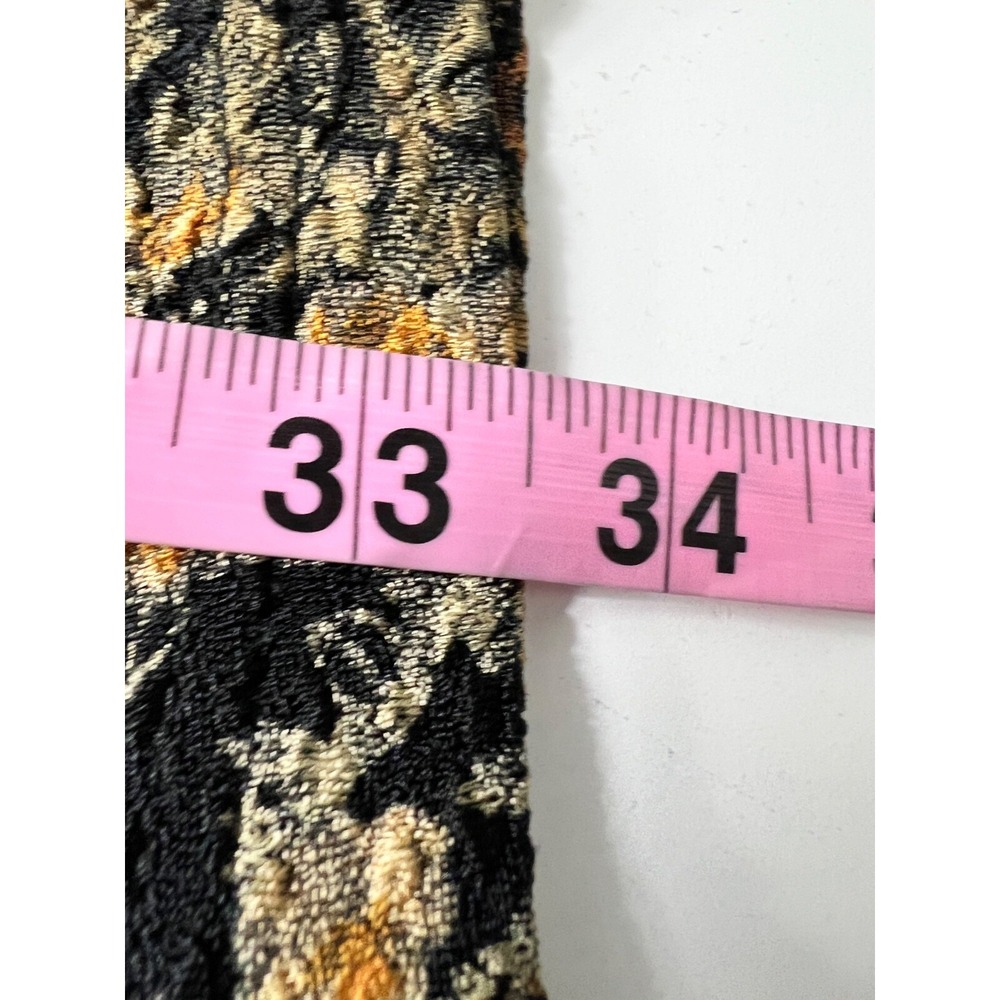 Coldwater Creek Cardigan Women's Stretch Floral Paisley Open Front Size Medium - Picture 6 of 7